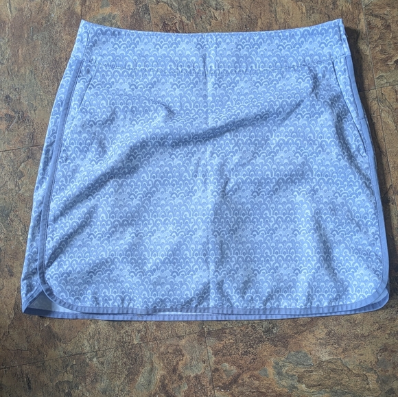 Vineyard Vines Lavender Patterned performance Golf Tennis Skirt Shorts Skorts - Picture 5 of 15